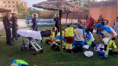 La cadena de vida salva a una mujer en Las Tablas