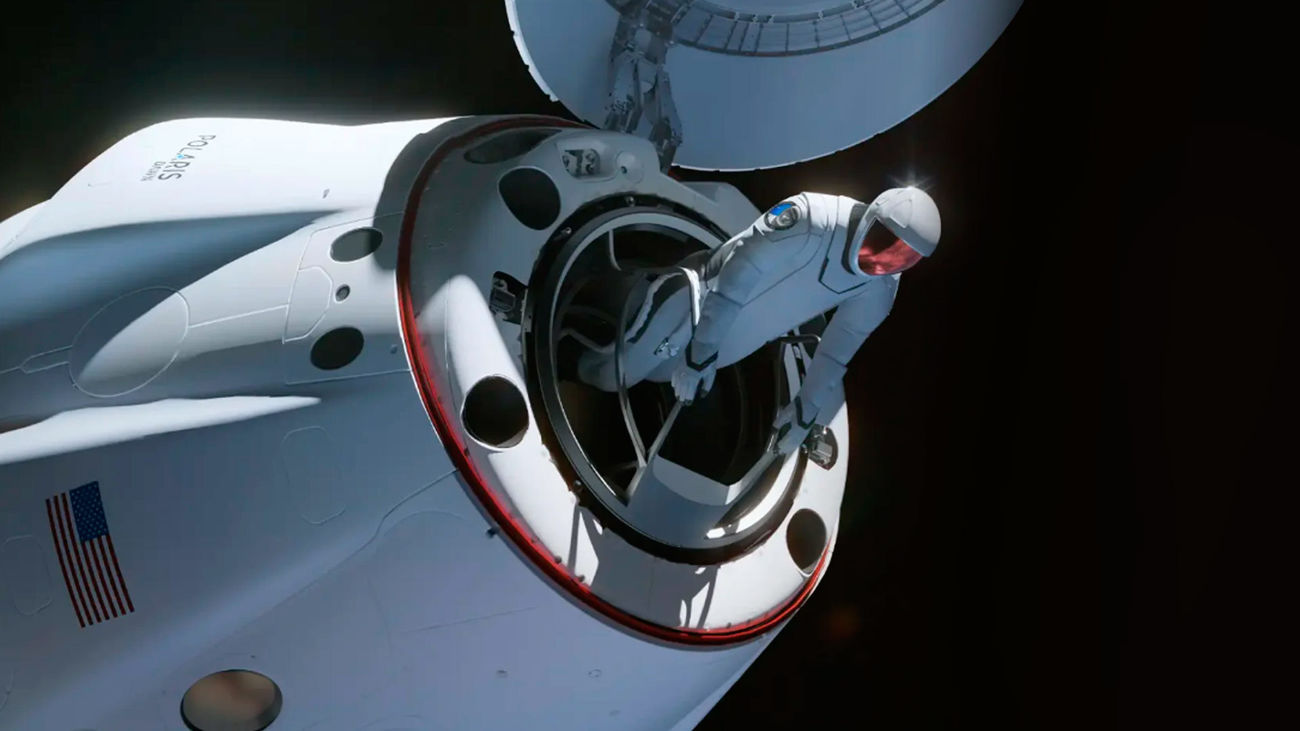 SpaceX, lista para hacer historia con la primera caminata espacial comercial