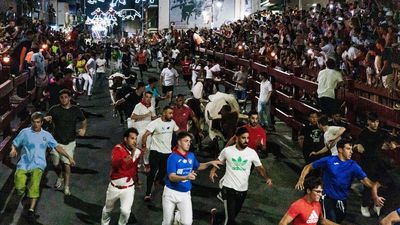 22 heridos en el encierro nocturno de las fiestas de San Sebastián de los Reyes