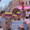 Cientos de venezolanos protestan en Madrid contra el fallo que validó la reelección de Maduro