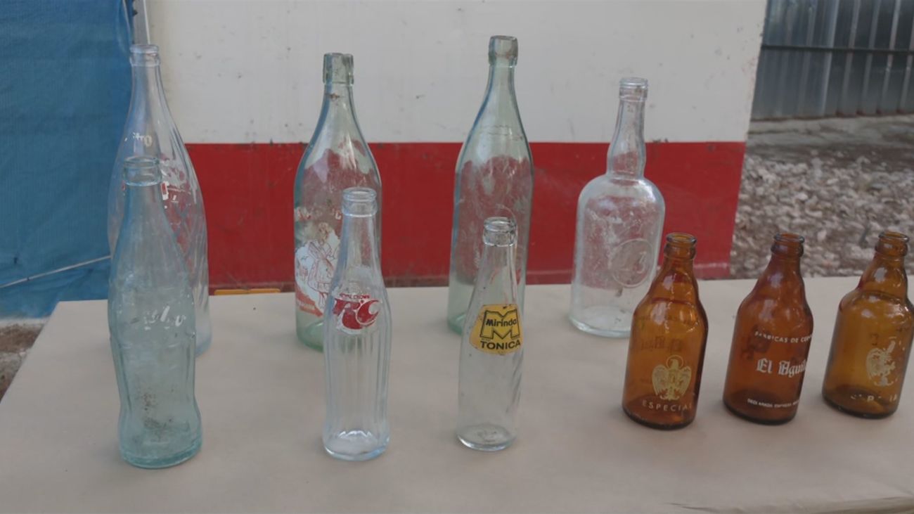 Encuentran objetos de mediados del siglo XX en las obras de la L11 de Metro