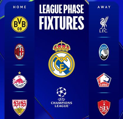 Rivales del Real Madrid / UEFA