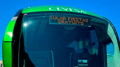 Alcorcón fleta autobuses gratuitos con paradas 'a demanda' durante las fiestas