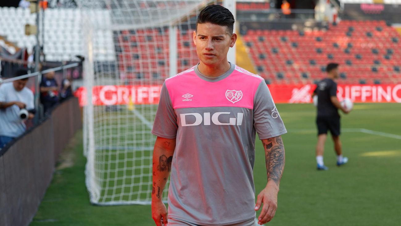 Iñigo Pérez: "Estoy encantado con James, va a jugar frente a Unionistas"