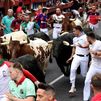 Comienza a montarse el recorrido de los encierros de Sanse