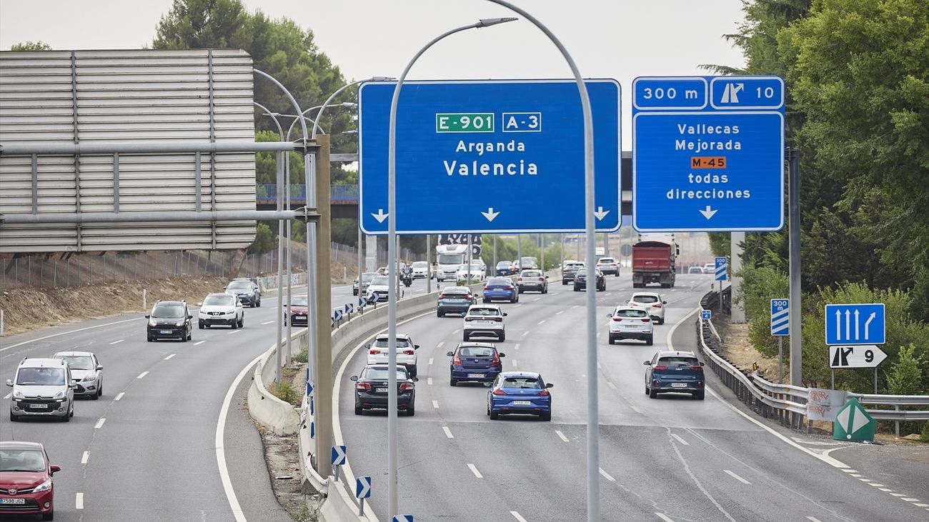 Varios accidentes dificultan el tráfico en Madrid