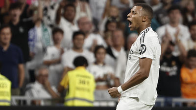 Y, por fin marcó Mbappé