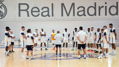 El Real Madrid de baloncesto inicia la pretemporada