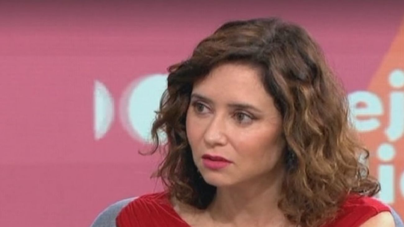 Ayuso alerta de los que quieren que se vuelva "al golpe" en Cataluña  pero "patrocinado por el Gobierno con dinero de todos"