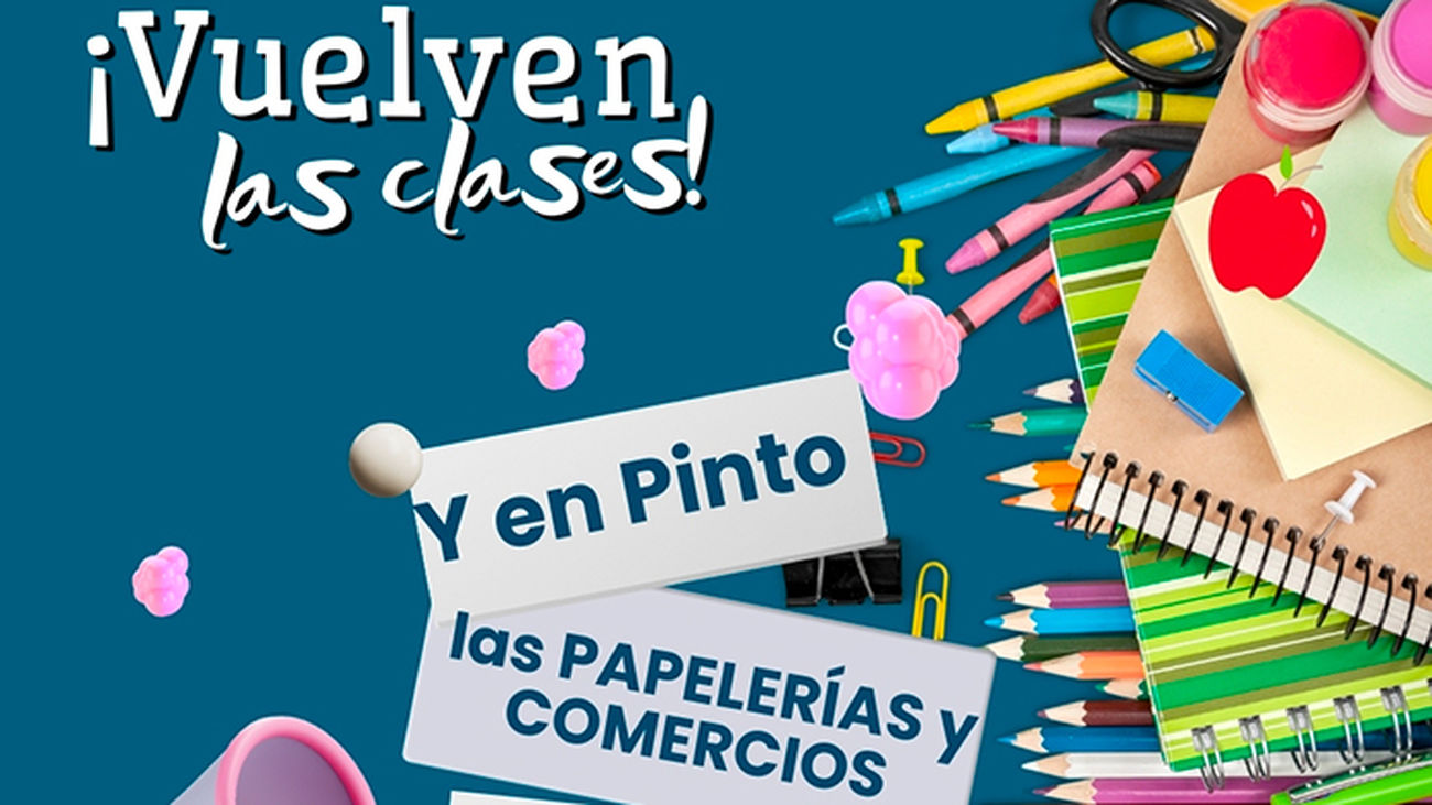 Pinto impulsa una campaña para promover el comercio local con la 'vuelta al cole'