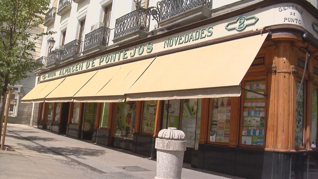 Pontejos, la mercería que ha resistido a una guerra, crisis y una pandemia