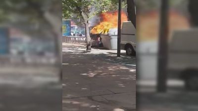 Arden 7 contenedores de basura en Alcobendas en los últimos días