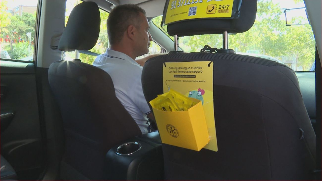 TeleTaxi Madrid regala 3.000 preservativos entre sus viajeros por el Día Mundial de la Salud Sexual