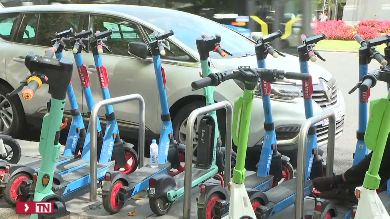Madrid capital quita de sus calles 6.000 patinetes de alquiler por no cumplir la normativa de seguridad