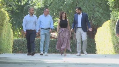 Ayuso pide a los presidentes del PP que no se sienten  con Sánchez: "Esto no va de dinero, va de España"