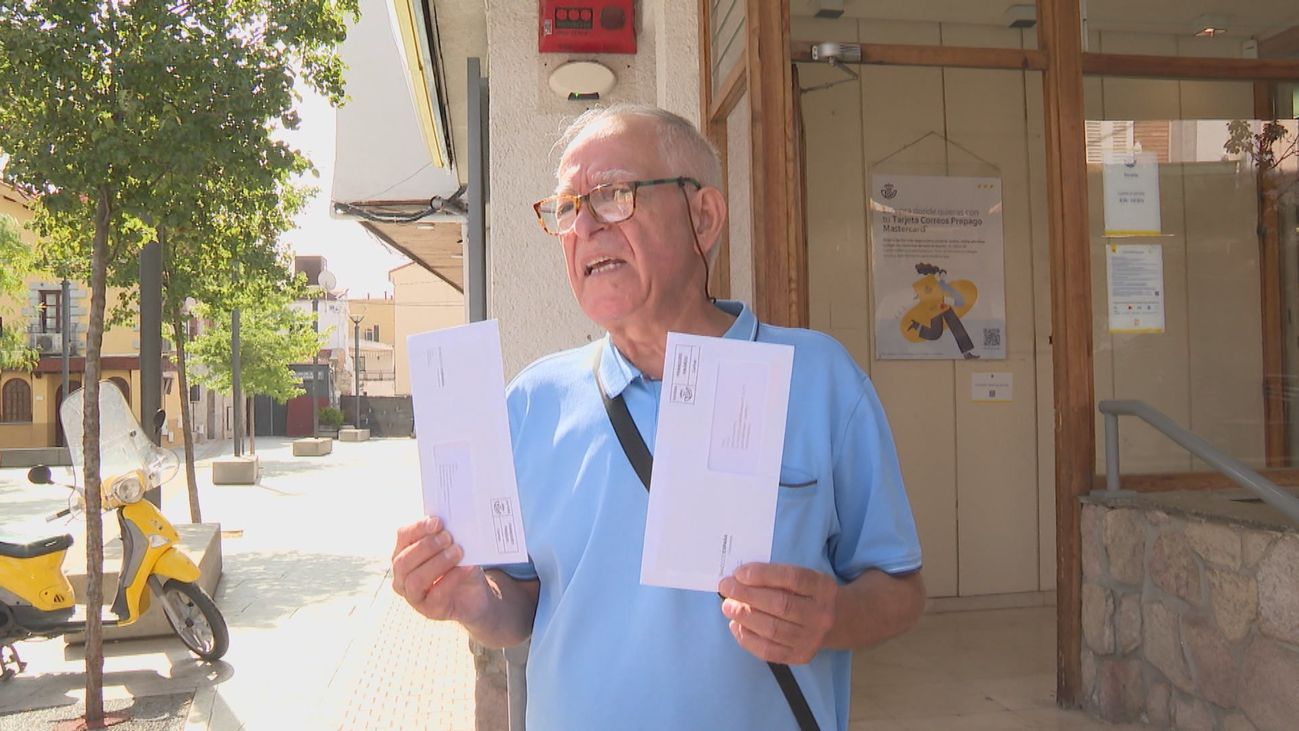 Quejas en Guadarrama por los retrasos con el correo durante este verano