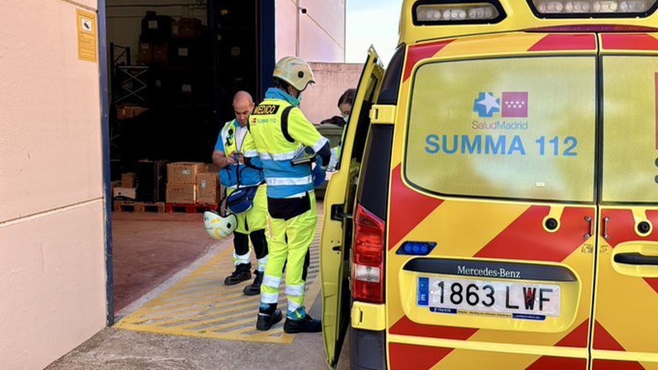 Un trabajador de 23 años, herido grave al caer de un toro mecánico en Getafe