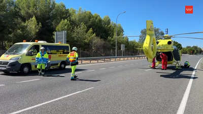 En estado crítico un hombre de 86 años tras un accidente de tráfico en Torrejón de Ardoz