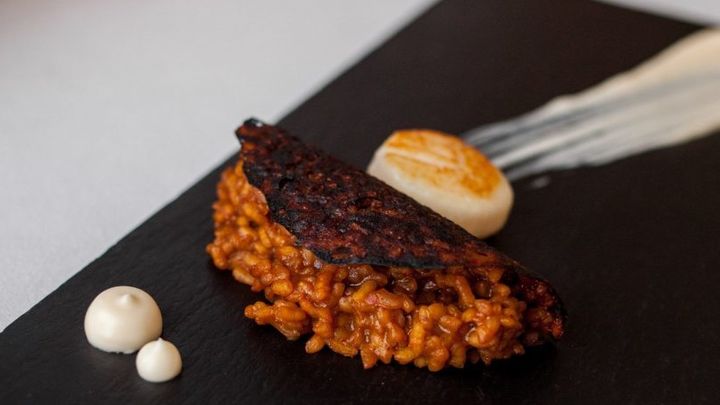 Plato del Menú Ejecutivo del restaurante Chirón / CHIRÓN