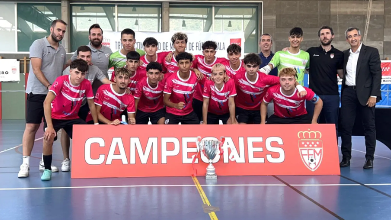 Móstoles gana la primera edición del Trofeo Comunidad de Madrid Juvenil de fútbol sala