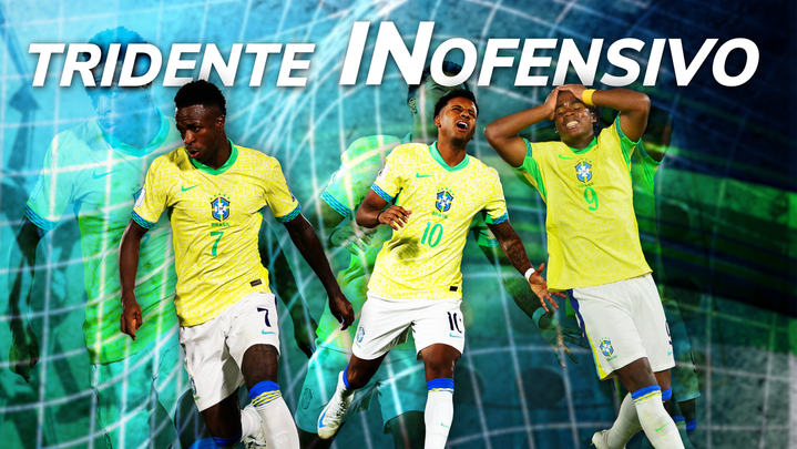 Vinicius, Rodrygo y Endrick / TELEMADRID