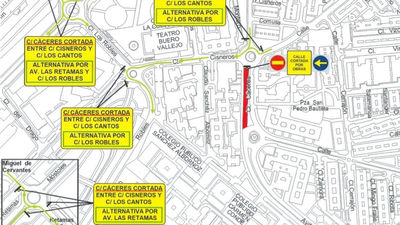 Alcorcón anuncia cortes en varias vías de la ciudad por la rehabilitación de tuberías