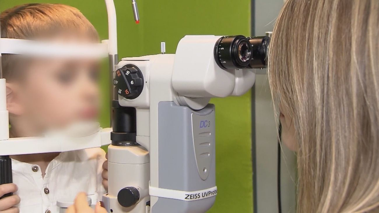 Las pantallas, enemigas para los ojos de los niños