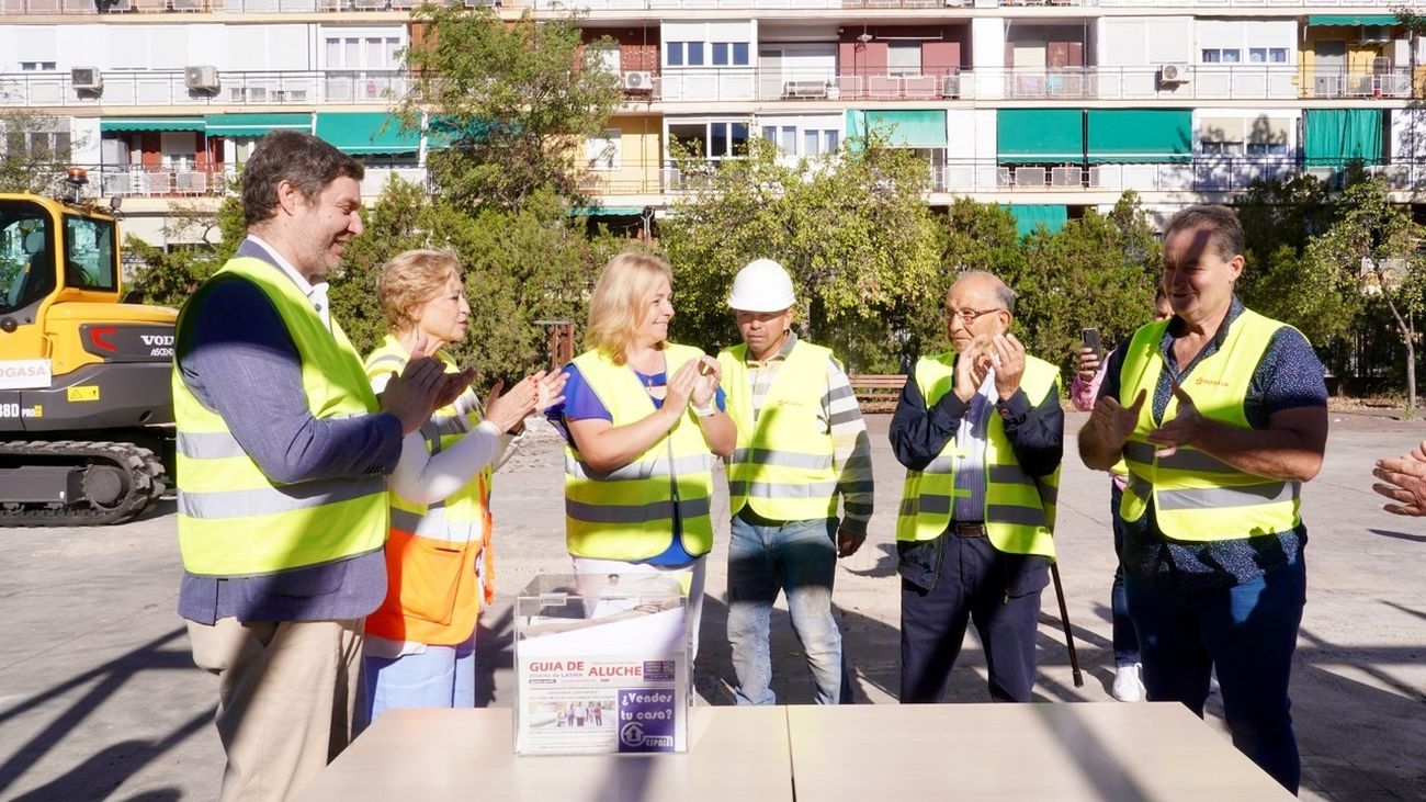 Comienza la obra del centro de mayores Parque Europa, en el distrito de Latina, que estará listo en 2026