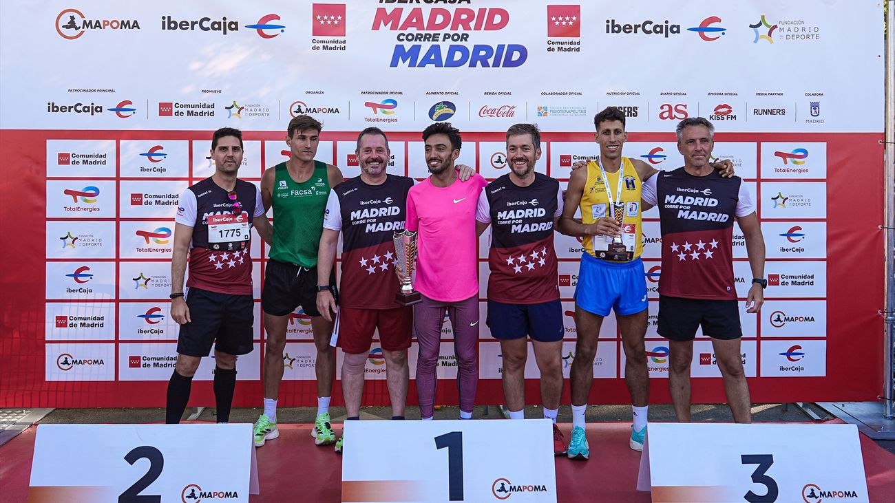 Fernando Carro y Clara Viñarás, ganan 'Madrid corre por Madrid'