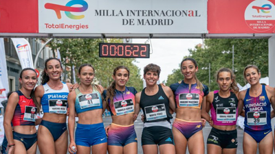 Attaoui, Águeda Marqués y Marta Pérez, estrellas de la Milla de Madrid