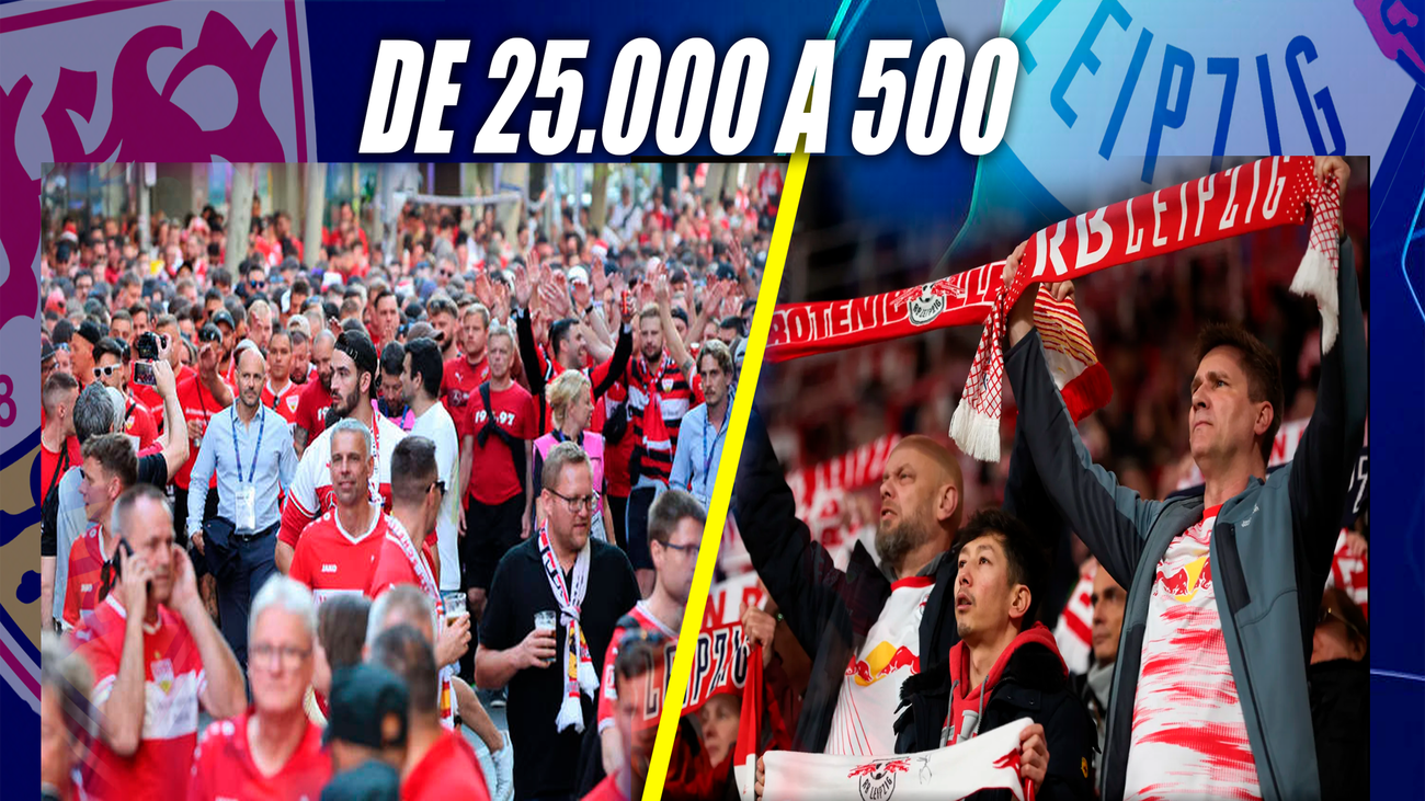 El Leipzig sólo tendrá el apoyo de 500 aficionados en el Metropolitano