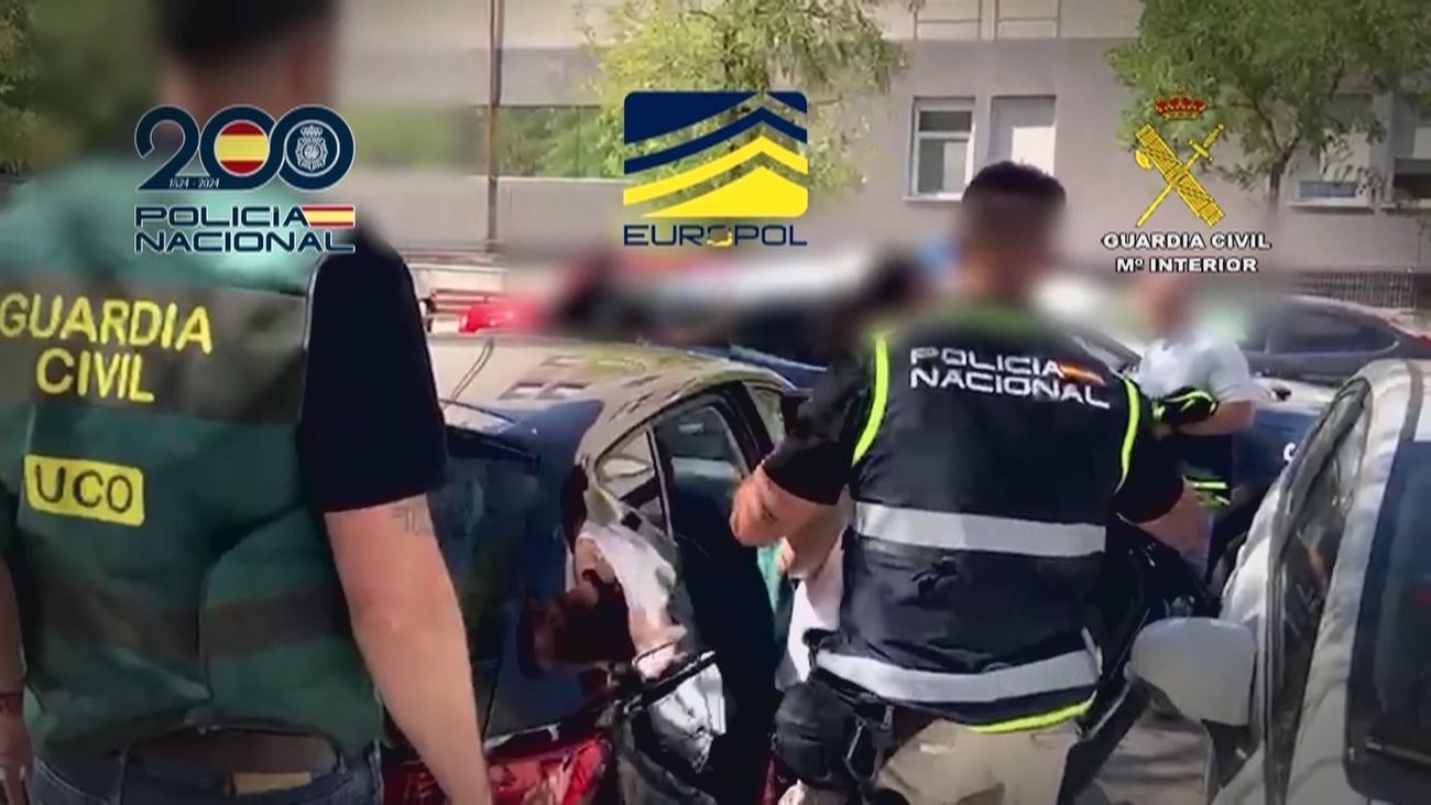 Una operación internacional desmantela una banda especializada en el robo de móviles