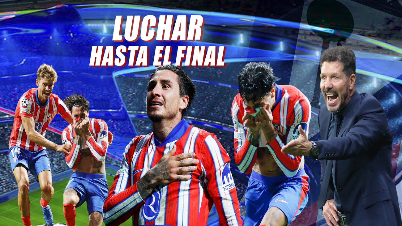 Simeone, Giménez y Reinaldo destacan el ADN del Atlético ante el Leipzig