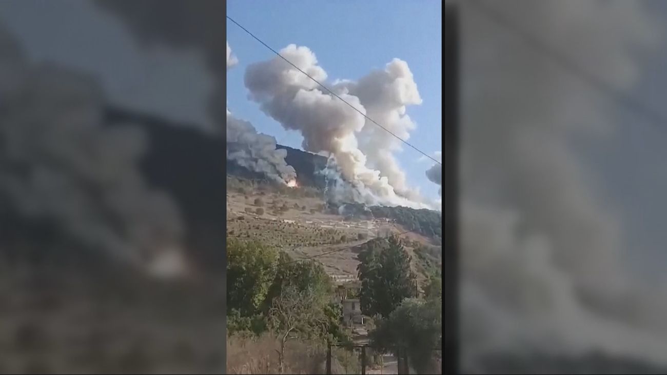 Israel lanza un ataque aéreo contra bases de misiles de Hizbulá