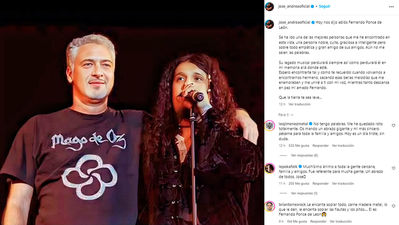 Muere Fernando Ponce de León, flautista del Mago de Oz