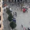 Una falsa alarma de hombres armados provoca el desalojo de la plaza de Callao