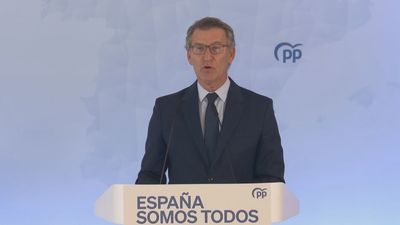 Feijóo tacha de "insostenible" al gobierno de Sánchez: "Se parece al hámster que está metido en una rueda"