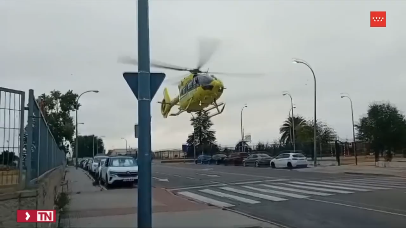 Una mujer en estado grave al ser atropellada en Fuenlabrada tras de caer de un patinete