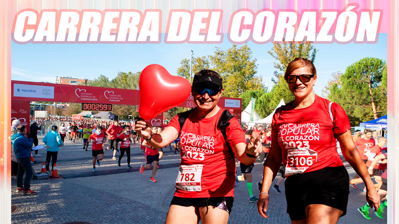 Más de 4.000 corredores participarán en Madrid en la Carrera del Corazón