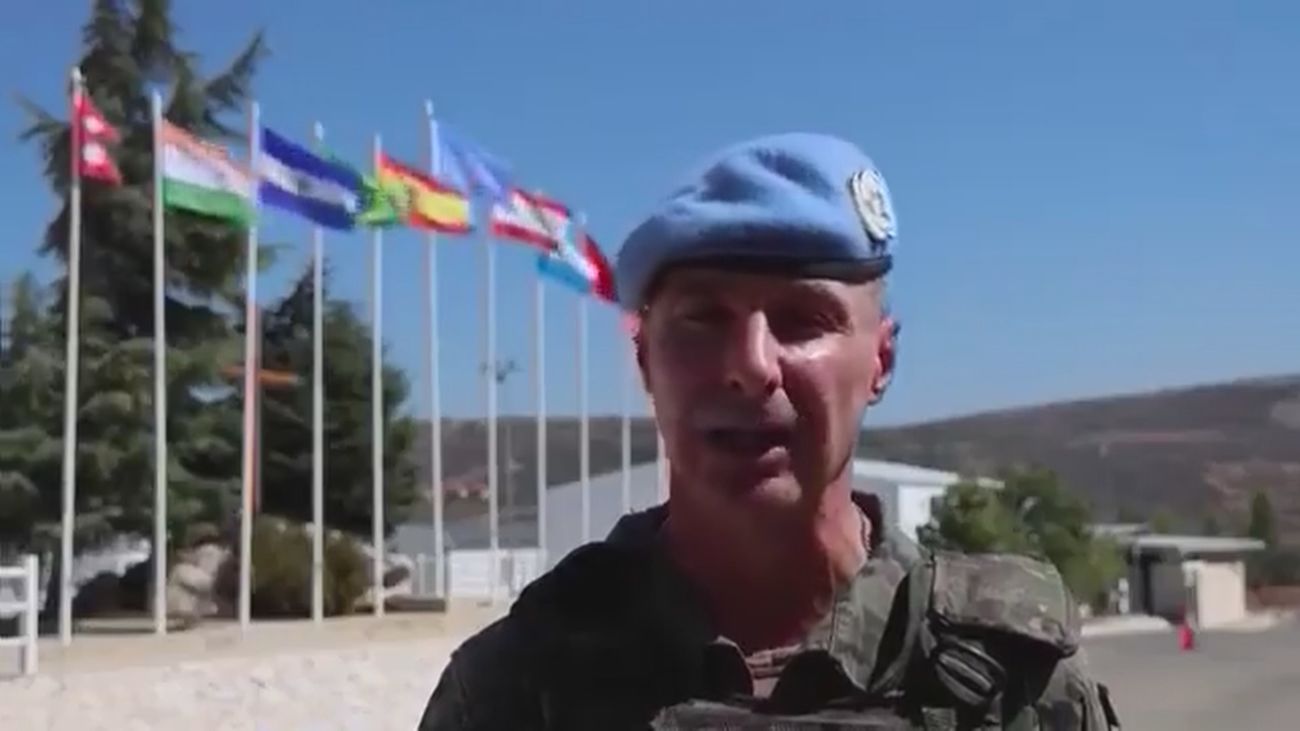 Las tropas españolas en Líbano continúan su misión de ayuda a la población civil