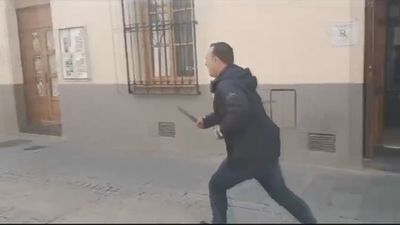 Persecución cuchillo en mano en pleno centro de Alcalá de Henares