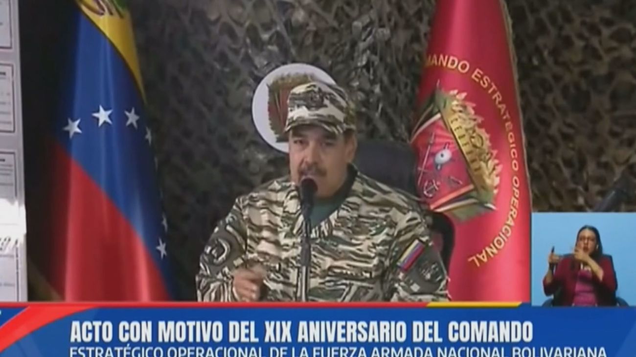 Maduro insiste en la importancia de reforzar los planes contra el "terrorismo" de EEUU y España