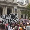 Protestas en Nueva York contra Netanyahu por rechazar un alto el fuego en Líbano