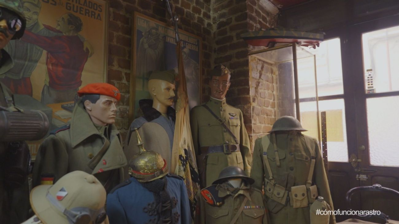 La tienda museo de trajes militares del Rastro