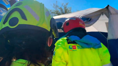 Herido un trabajador tras caer desde tres metros de altura en Valdemorillo