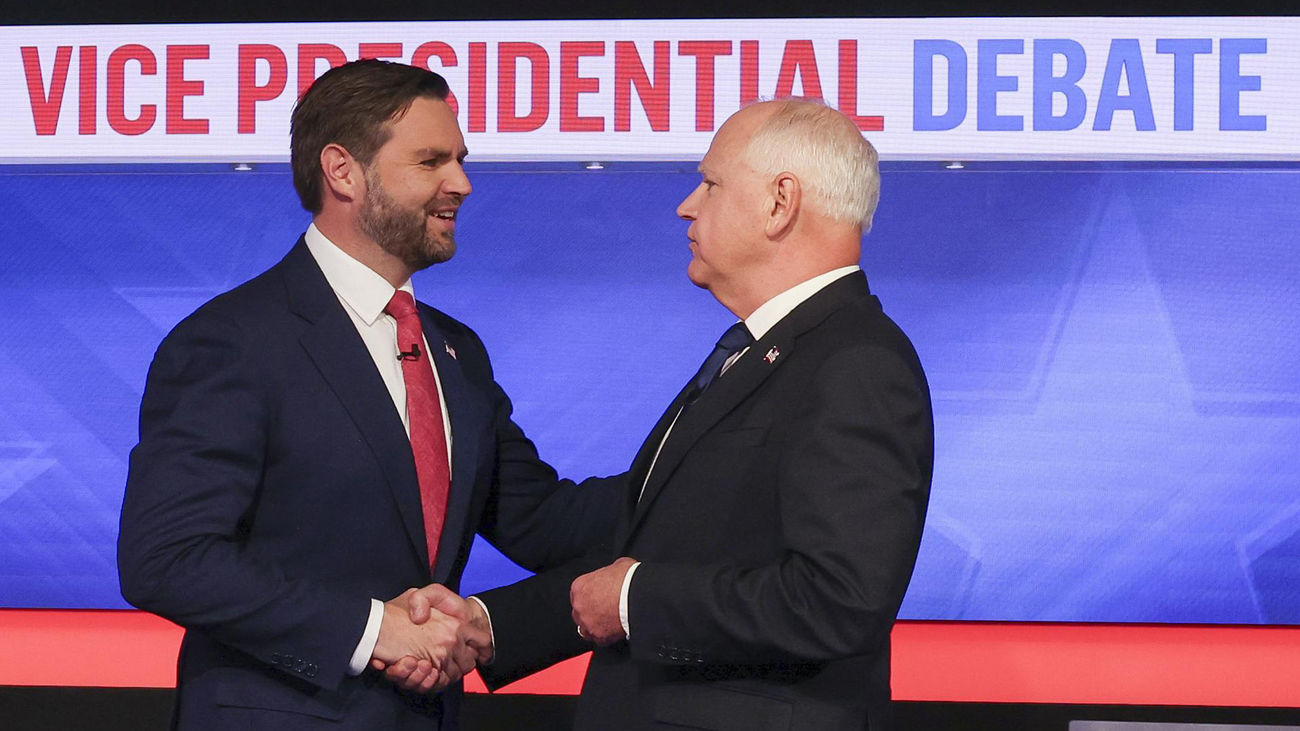 Debate de guante blanco entre los candidatos a la vicepresidencia de EEUU