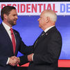 Debate de guante blanco entre los candidatos a la vicepresidencia de EEUU
