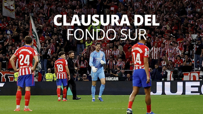 Competición cierra el fondo del Frente Atlético durante tres partidos