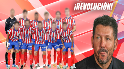Simeone planea cambiar medio once: Barrios, Galán, Lenglet, Molina, Sortloth y Gallagher