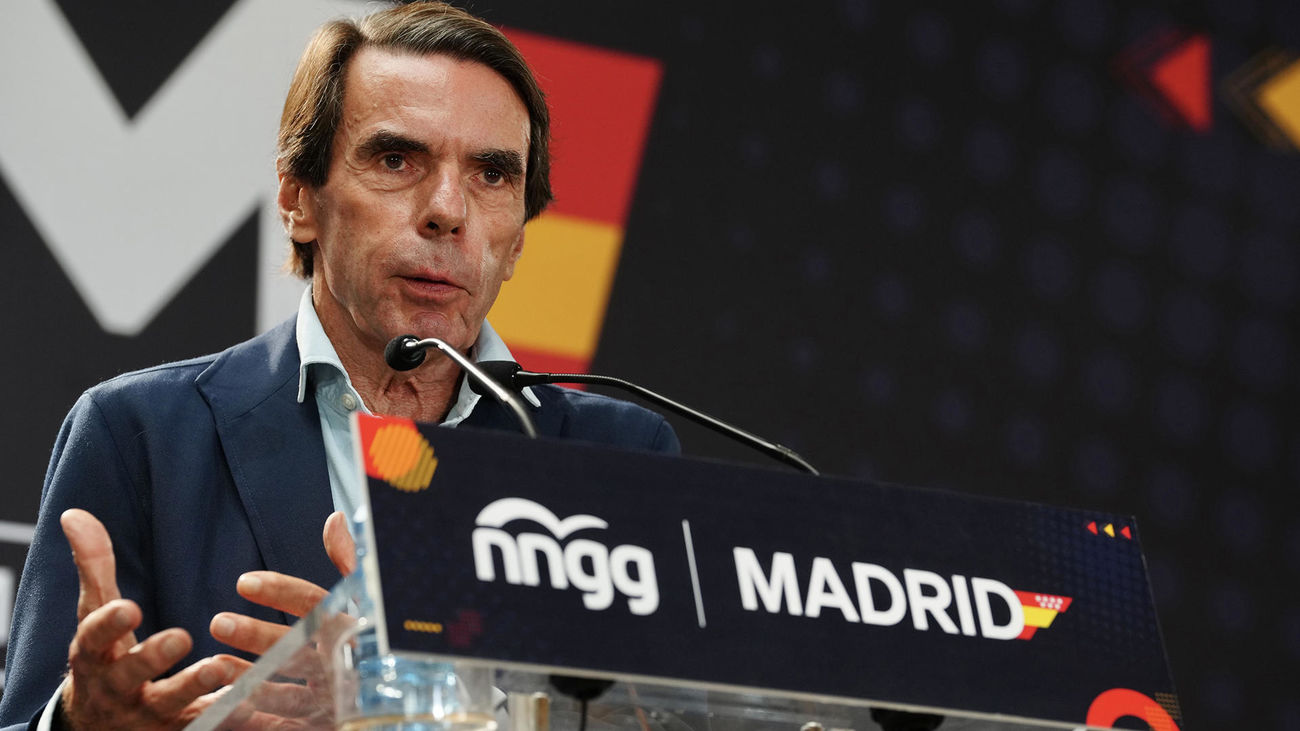 Aznar acusa a Sánchez de entregar la seguridad ciudadana a una "banda de asesinos"